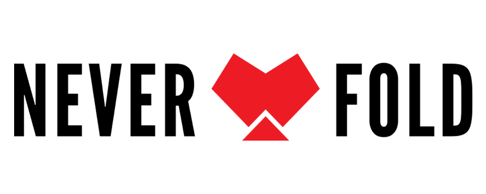 Never Fold logo
