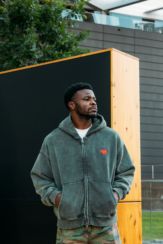 NVR FLD FULL ZIP HOODIE PREORDER