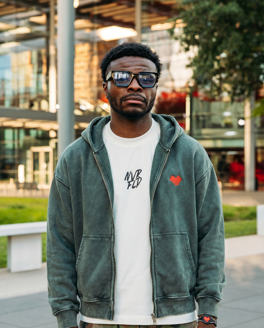 NVR FLD FULL ZIP HOODIE PREORDER