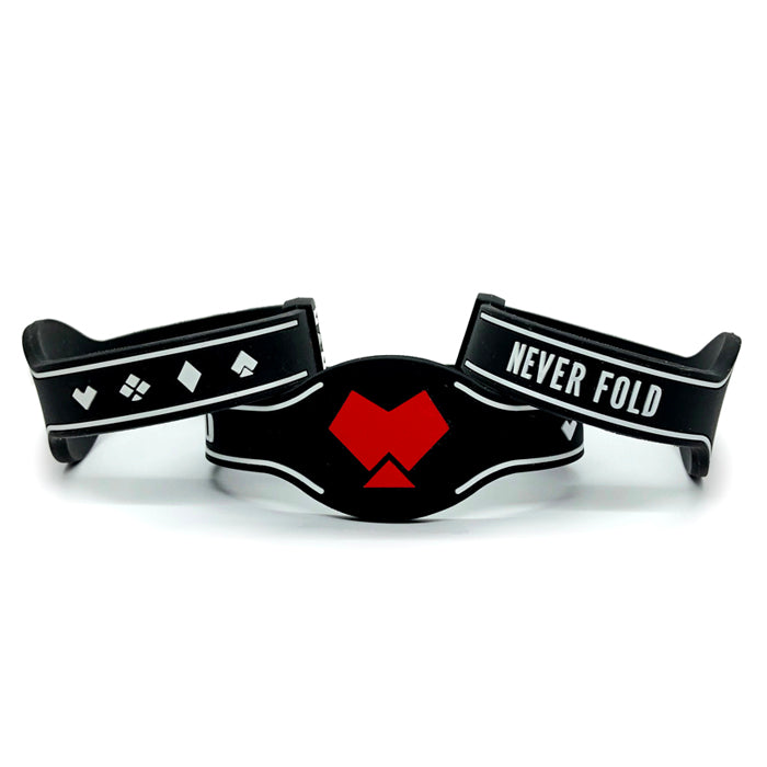 Never Fold jeremy jones nba basketball wristband